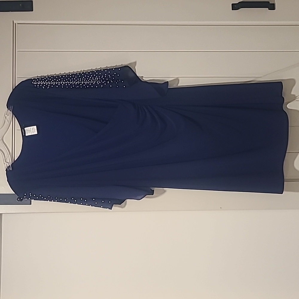 MSK Deep Blue Elegant Dress